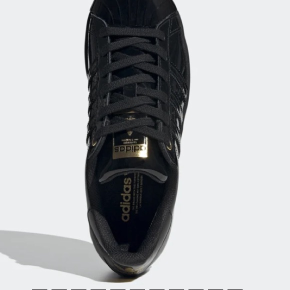 ADIDAS Women’s Superstar Metal Toe Shoes Size 6.5 - Picture 4 of 4